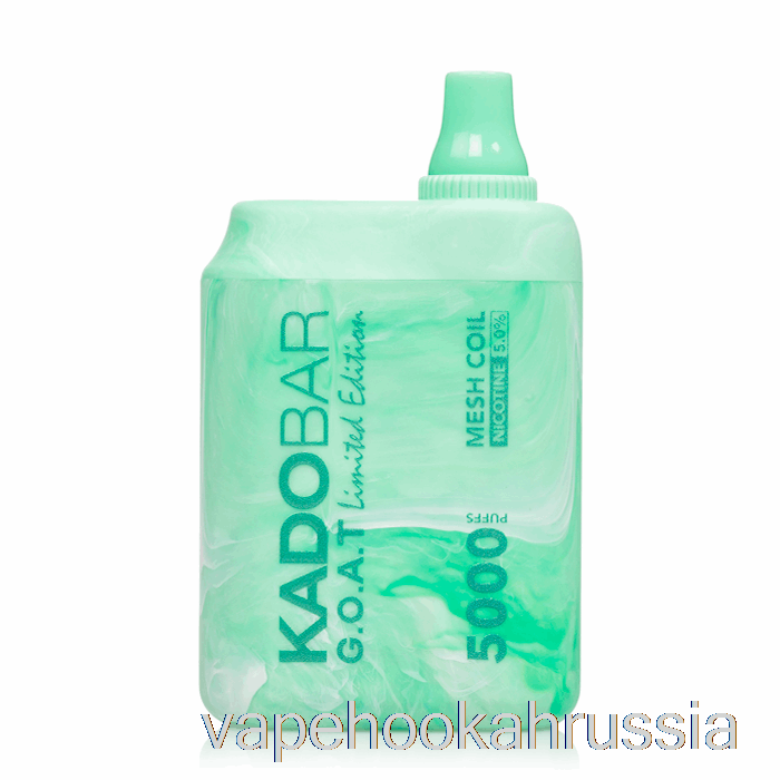 вейп-сок Kado Bar Goat 5000, одноразовый, настоящая мята Майами